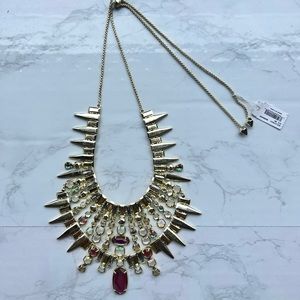 Kendra Scott Gold Madelyn Statement Necklace NWT